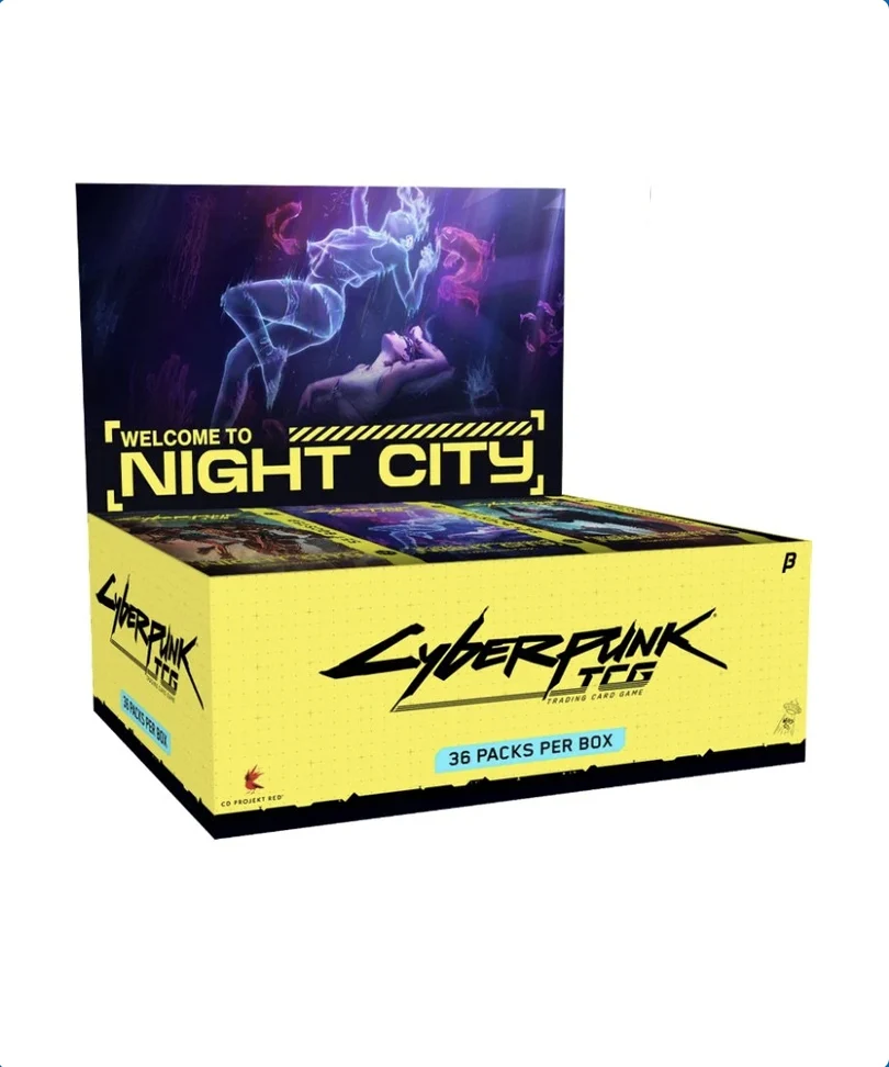 Box Cyberpunk Card Game – Welcome to Night City (Beta) 36 Packs