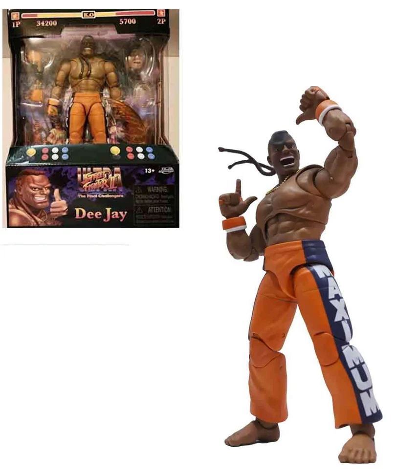 Street Fighter II: Dee Jay - Action Figure Deluxe in Scala 1:12