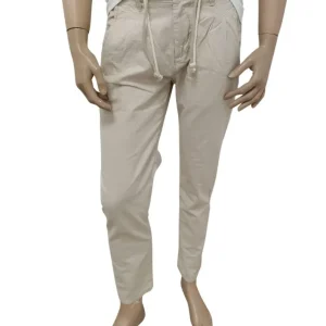 Jacob Smith Pantaloni Uomo Lino