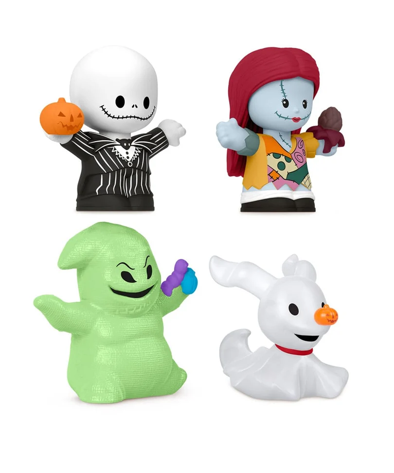 The Nightmare Before Christmas Fisher-Price Little People Collector Mini Figures 4-Pack 7 cm - immagine 2