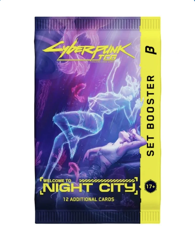 Cyberpunk Card Game – Booster Pack – Welcome To Night City (Beta)