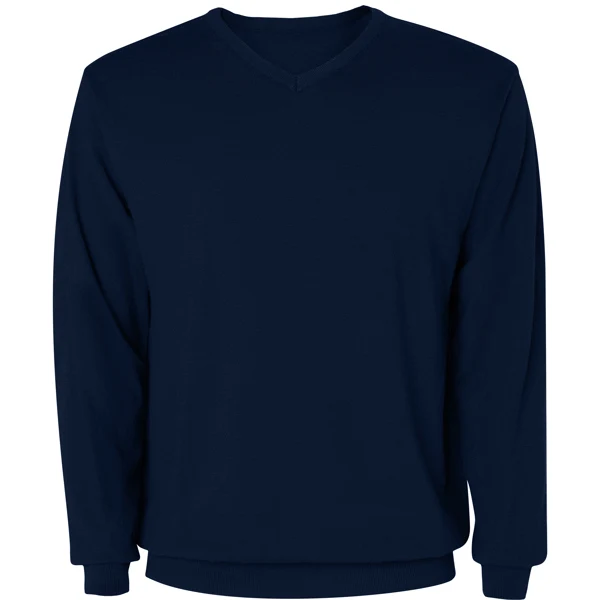 Maglione da Lavoro HILUX – Collo a V in Maglia Jersey con Coste 1x1 - immagine 2