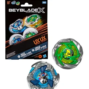 Beyblade X – Dual Pack: Hack Viking 4-55O & Circle Ghost 4-60LR Beyblade X – Dual Pack: Hack Viking 4-55O & Circle Ghost 4-60LR