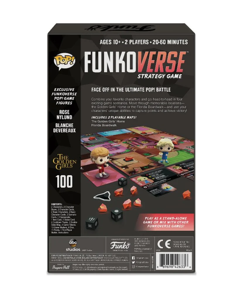 Golden Girls Funkoverse Board Game 2 Character Expandalone English Version - immagine 3