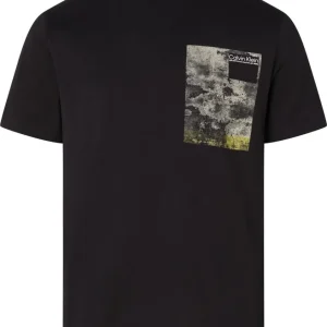 Calvin Klein T Shirt Uomo Elementa Photo Print Calvin Klein T Shirt Uomo Elementa Photo Print