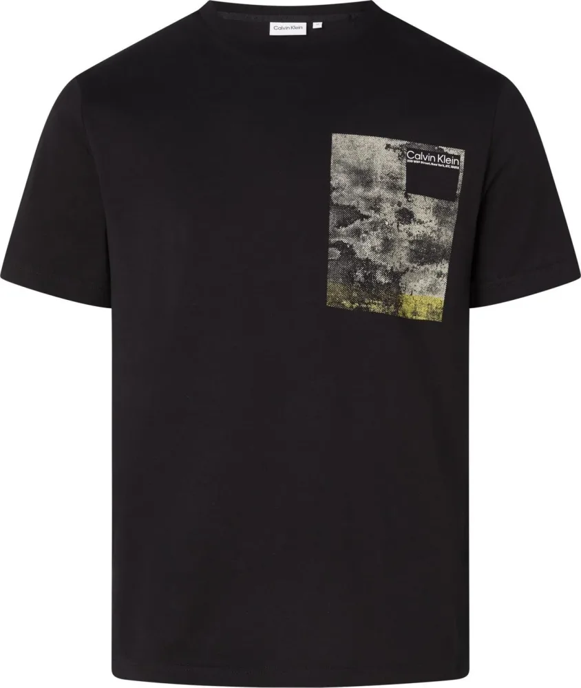 Calvin Klein T Shirt Uomo Elementa Photo Print