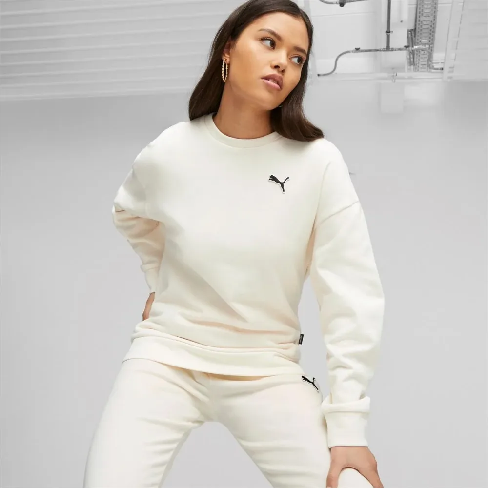Puma Felpa Donna Essential Crew - immagine 3