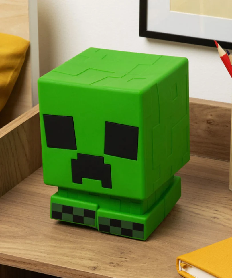 Paladone Lampada Squishy Glow Silicone Minecraft Creeper - immagine 2
