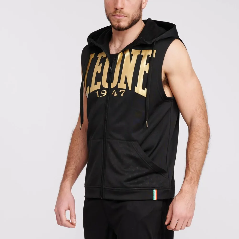 Leone Felpa Uomo Smanicato - immagine 2