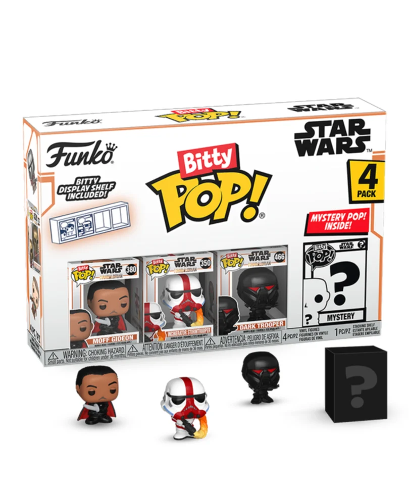 Moff Gideon / Incinerator Stormtrooper / Dark Trooper / Mystery Bitty (4-Pack)
