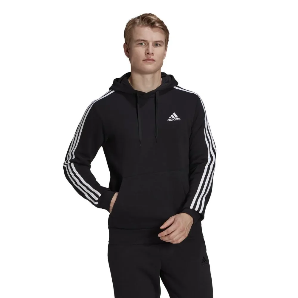 Adidas Felpa Uomo Cappuccio M 3S Fl Hd - immagine 2