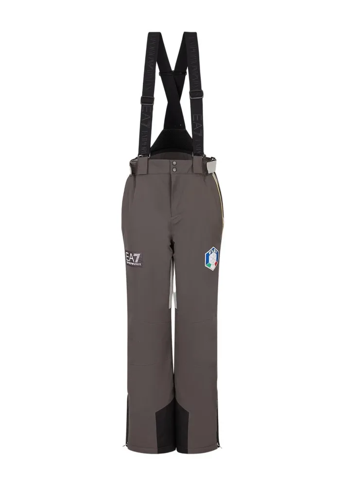 Ea7 Pantaloni Donna Neve Fisi