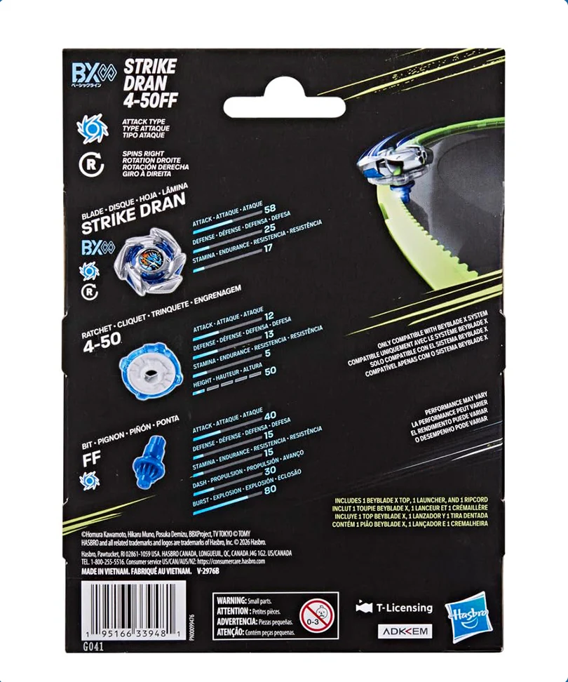 Beyblade X - Starter Pack: Strike Dran 4-50FF - immagine 3