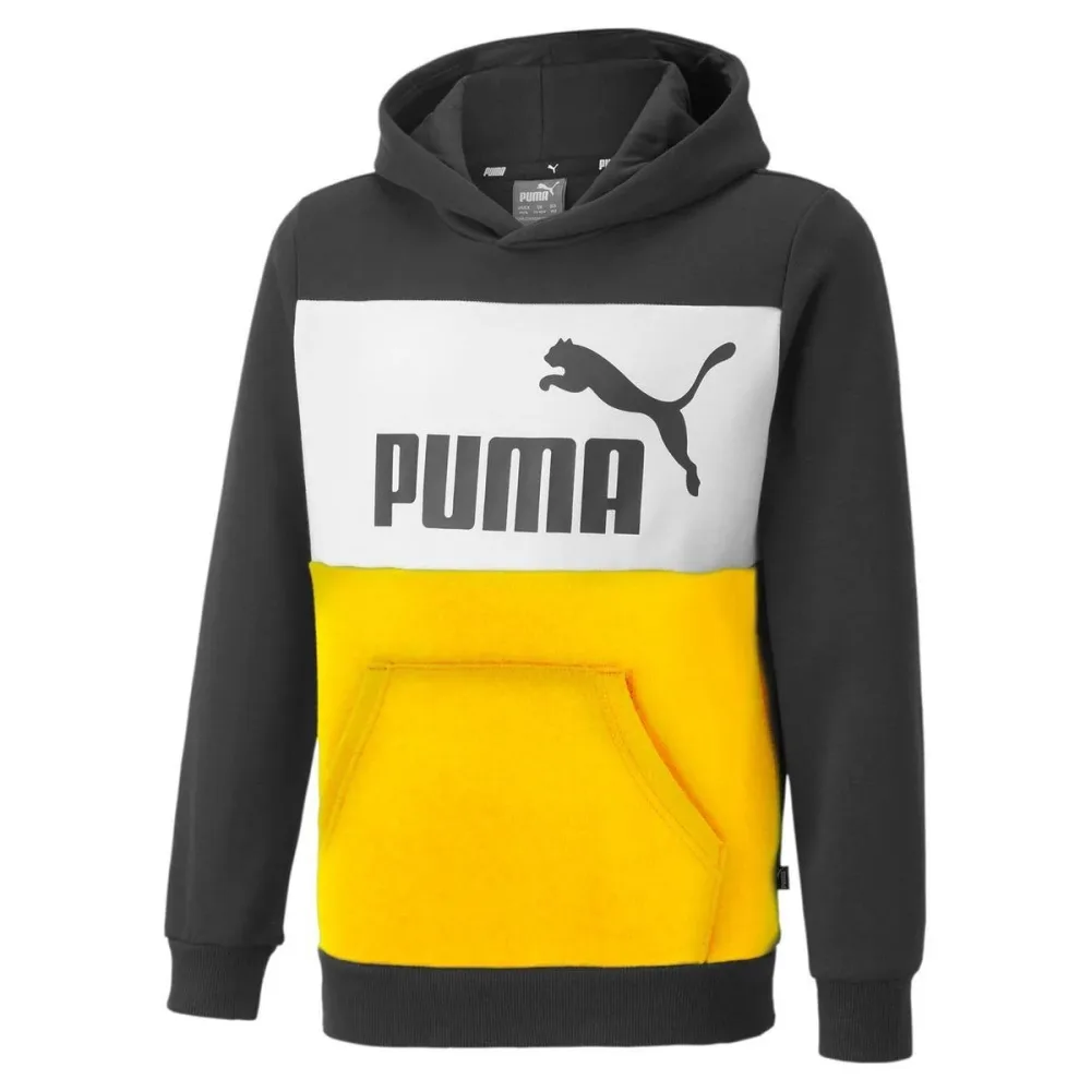 Puma Felpa Junior Ess+ Metallic Logo Hoodie Fl Puma Felpa Junior Ess+ Metallic Logo Hoodie Fl