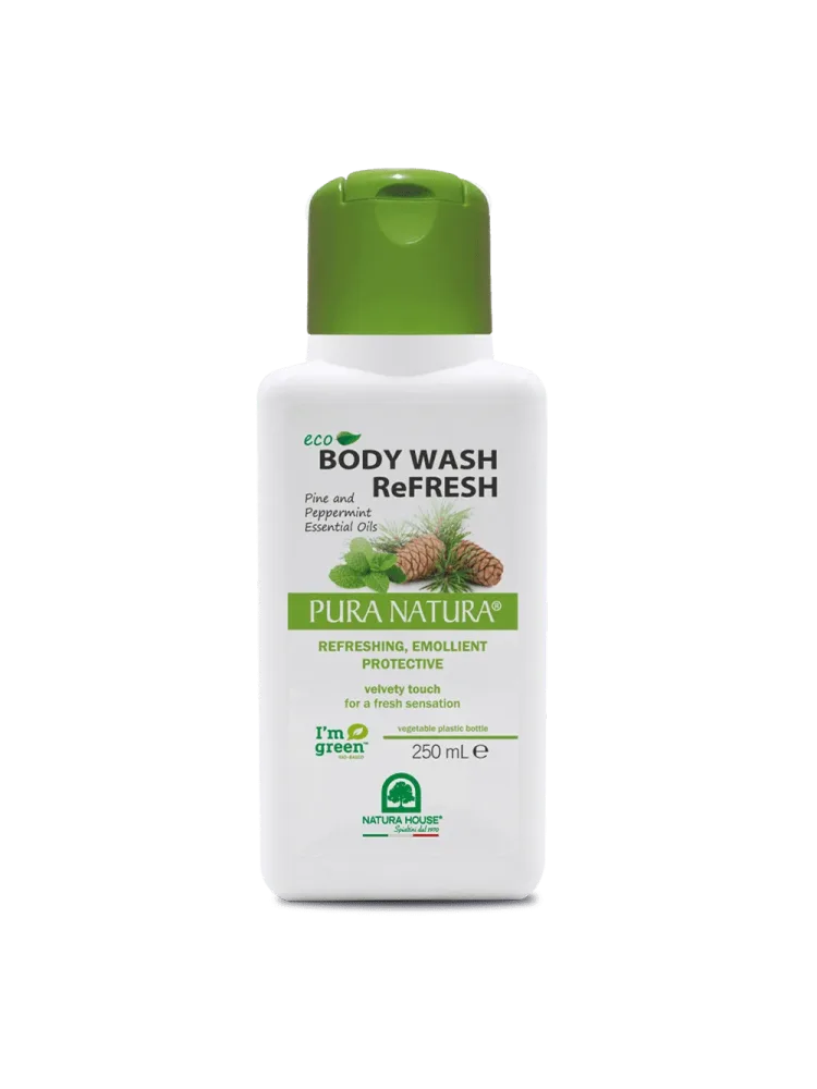 ECO BODY WASH REFRESH Menta e Pino - immagine 3