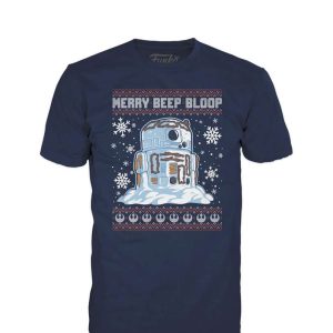 Funko Star Wars T-Shirt R2-D2 Merry Beep Bloop Funko Star Wars T-Shirt R2-D2 Merry Beep Bloop