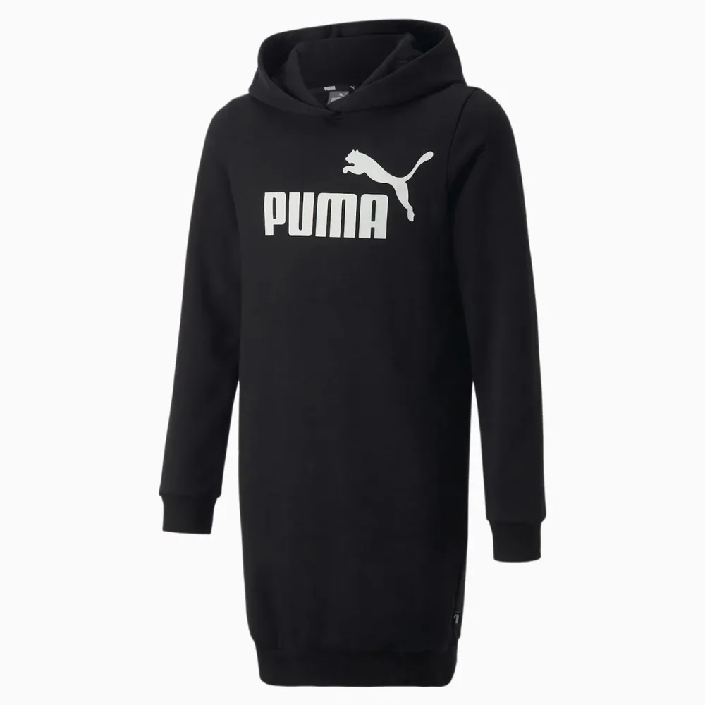 Puma Felpa Junior Ess Logo Hooded Dress Puma Felpa Junior Ess Logo Hooded Dress