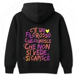 Felpa ispirata ad Alfa – Mood positivo & vibes musicali – Filo Felpa ispirata ad Alfa – Mood positivo & vibes musicali – Filo