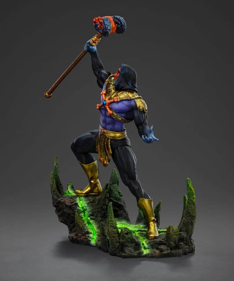 Masters of the Universe Art Scale Statue 1/10 Skeletor Disco Ver. 28 cm - immagine 3