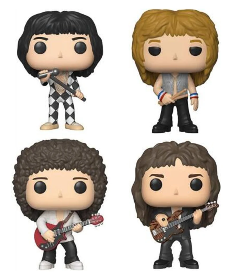 Freddie Mercury / Brian May / Roger Taylor / John Deacon (4-Pack)