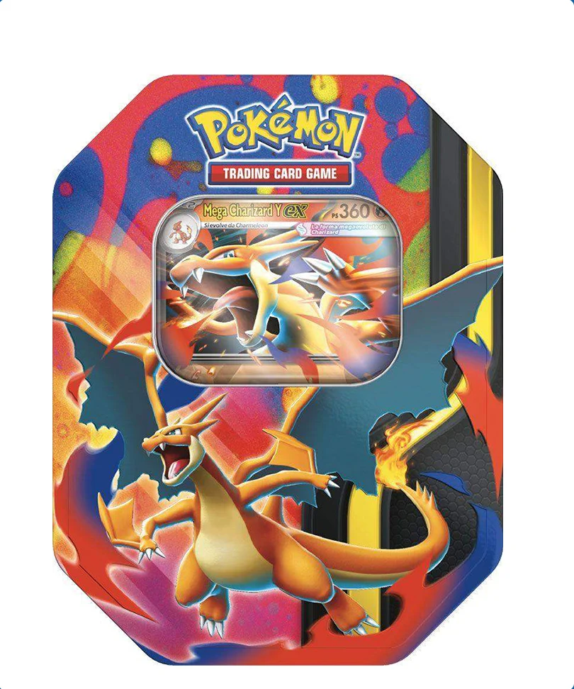 Pokémon Tin Mega Charizard Y-ex