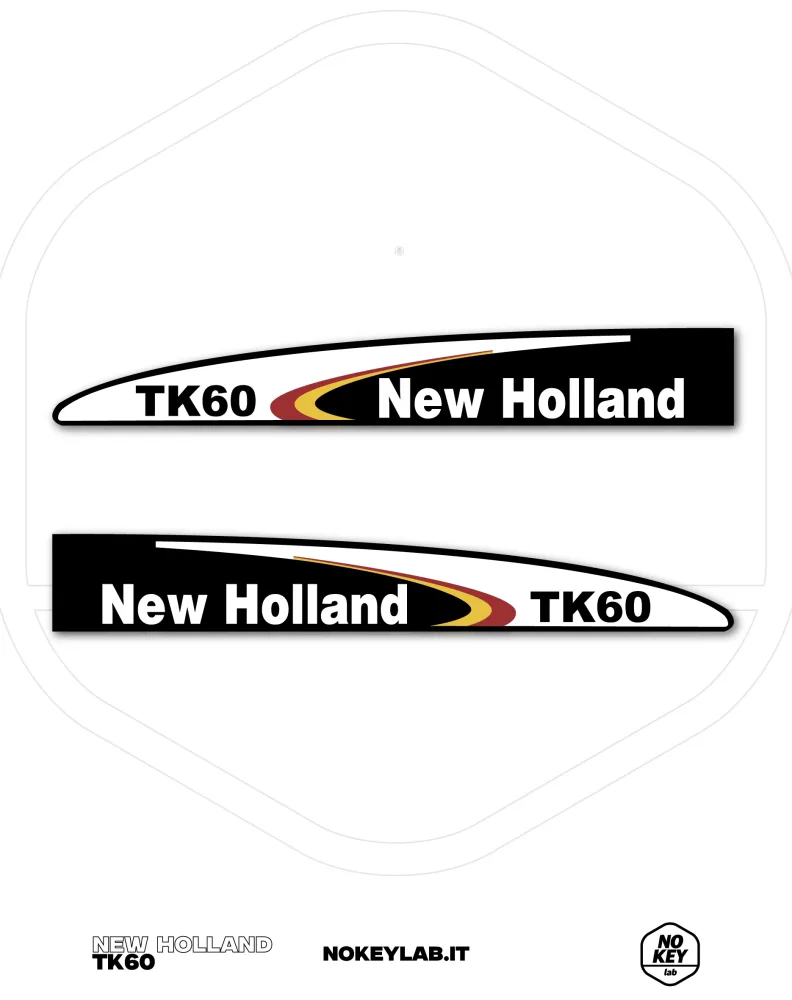 Adesivi New Holland TK60
