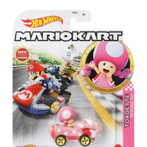 Hot Wheels Super Mario Kart Scala 1:64 – Toadette Hot Wheels Super Mario Kart Scala 1:64 – Toadette
