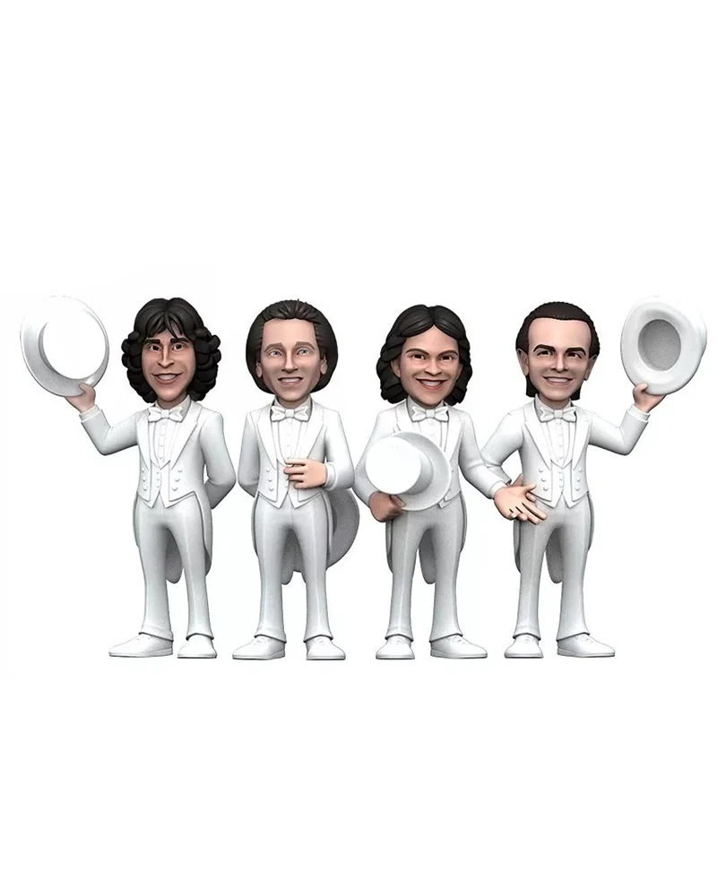 Stefano D'Orazio / Red Canzian / Dodi Battaglia / Roby Facchinetti - Pack da 4 Figures