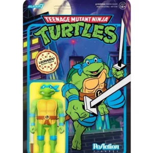 Teenage Mutant Ninja Turtles – ReAction Action Figure Leonardo 10 cm Teenage Mutant Ninja Turtles – ReAction Action Figure Leonardo 10 cm