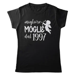 TeesBlitz T-Shirt Donna – Miglior Moglie – tee23-21 TeesBlitz T-Shirt Donna – Miglior Moglie – tee23-21
