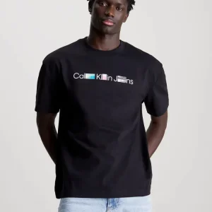 Calvin Klein T Shirt Uomo Photoprint Inst Calvin Klein T Shirt Uomo Photoprint Inst
