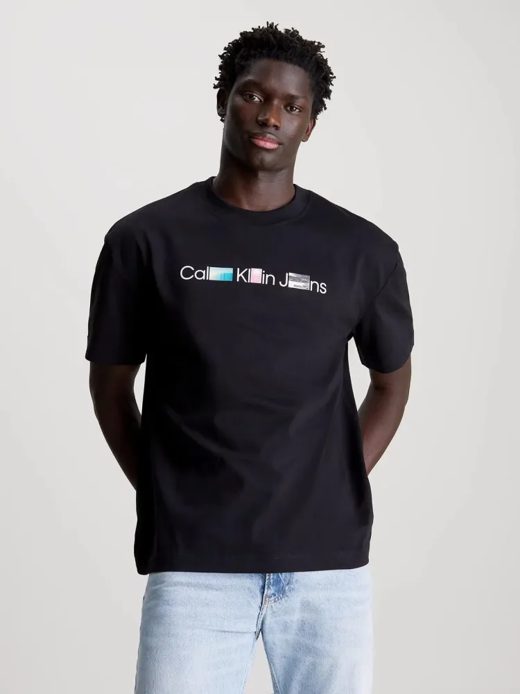 Calvin Klein T Shirt Uomo Photoprint Inst
