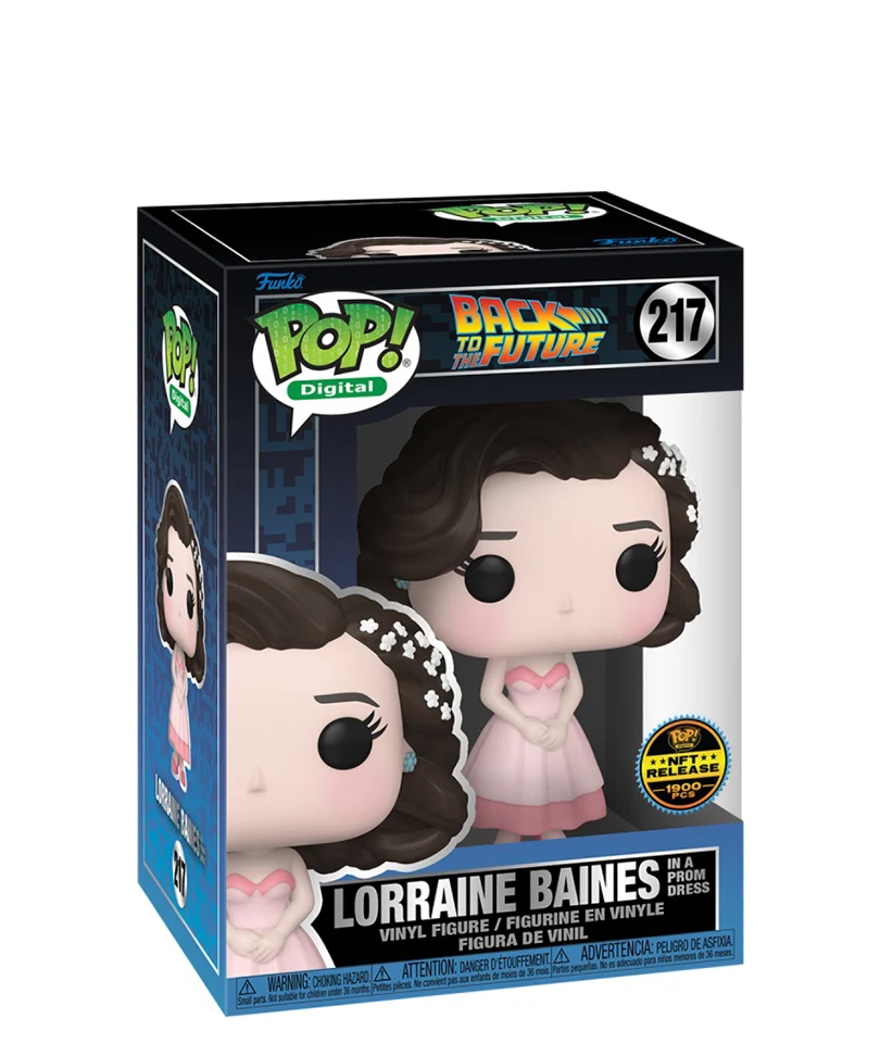 Lorraine Baines in a Prom Dress