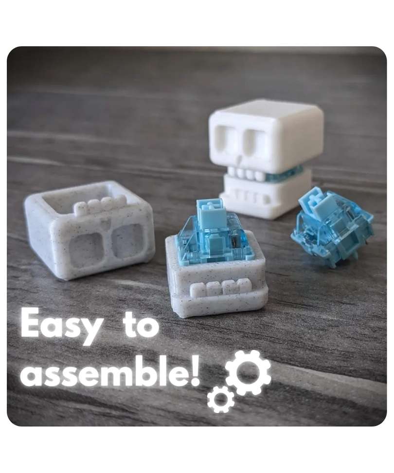 Fidget - Skull 3D - immagine 3