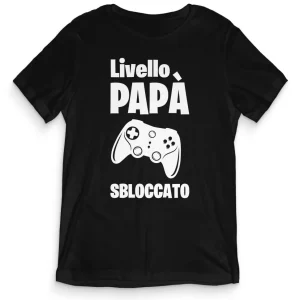TeesBlitz T-Shirt Uomo – Livello papà – tee23-16 TeesBlitz T-Shirt Uomo – Livello papà – tee23-16