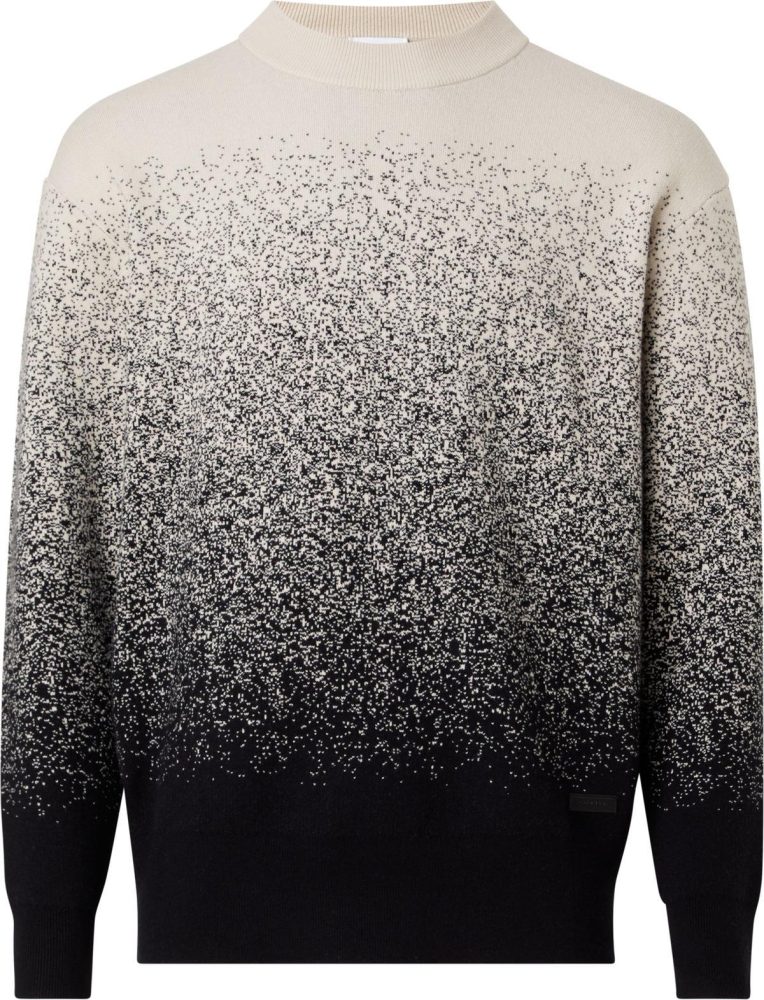 Calvin Klein Maglia Uomo Ombre Jacquard