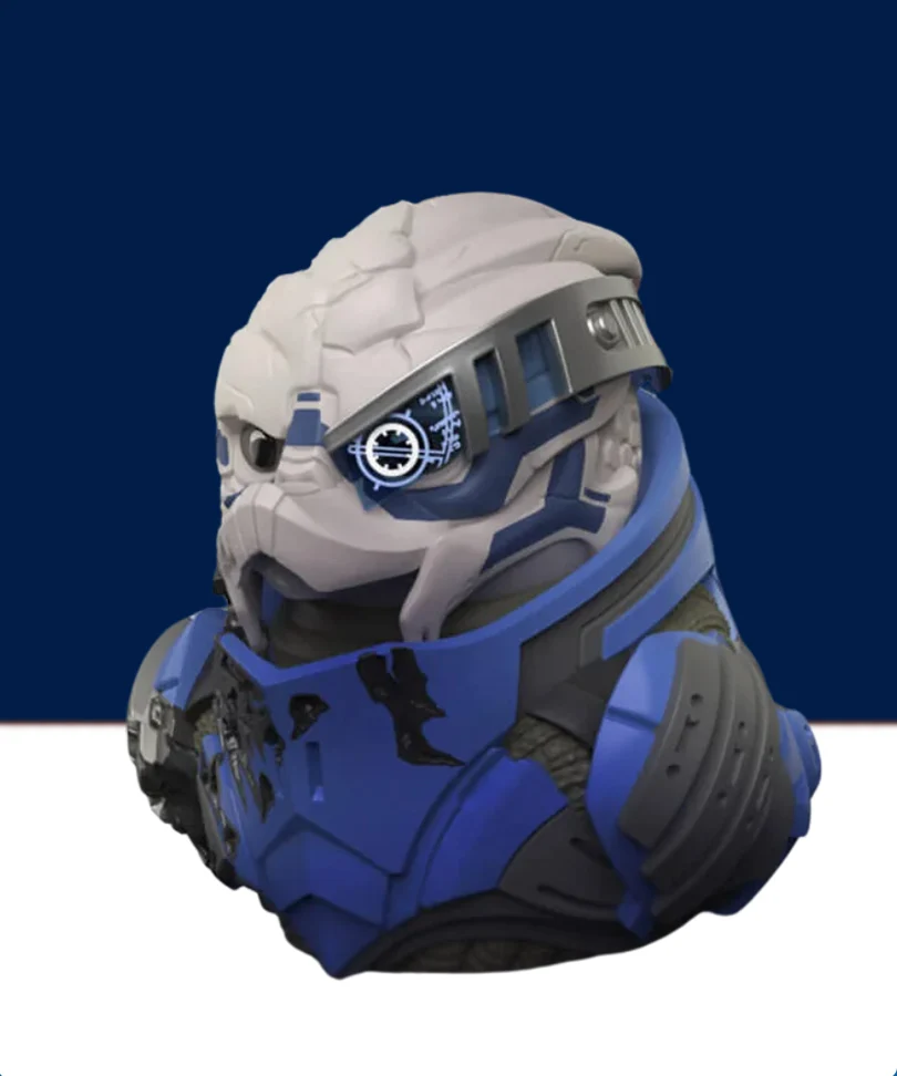 Mass Effect Garrus Vakarian TUBBZ Cosplaying Duck Collectable