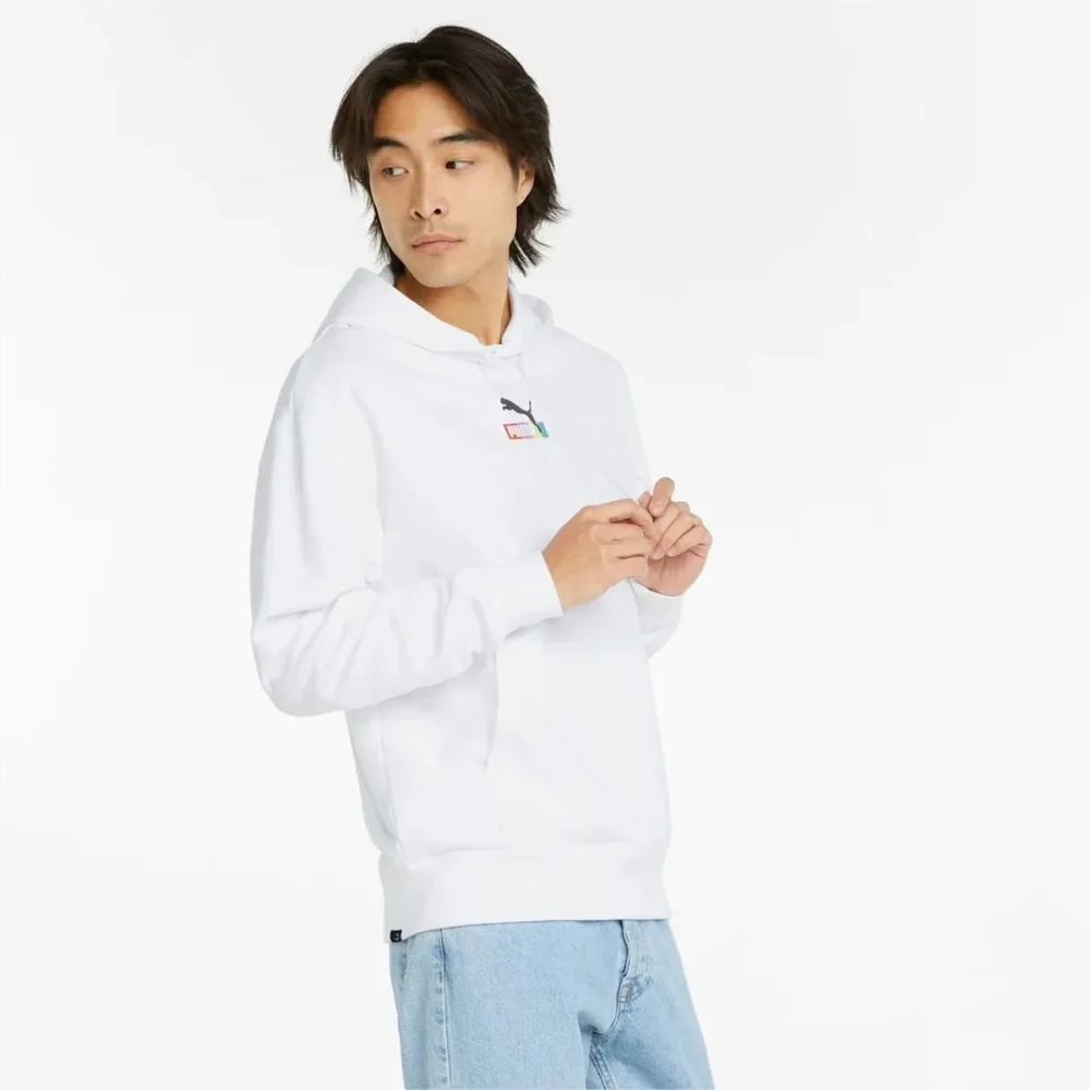 Puma Felpa Uomo Brand Love Multiplacement Hoodie - immagine 3