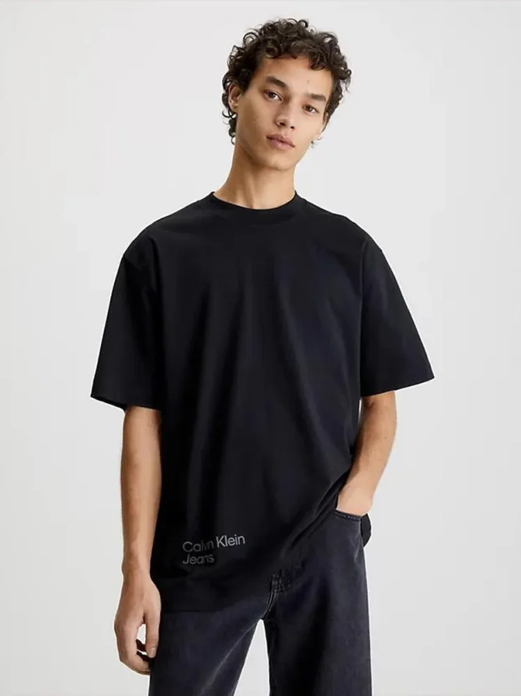 Calvin Klein T Shirt Uomo Blurred Colored Address - immagine 3