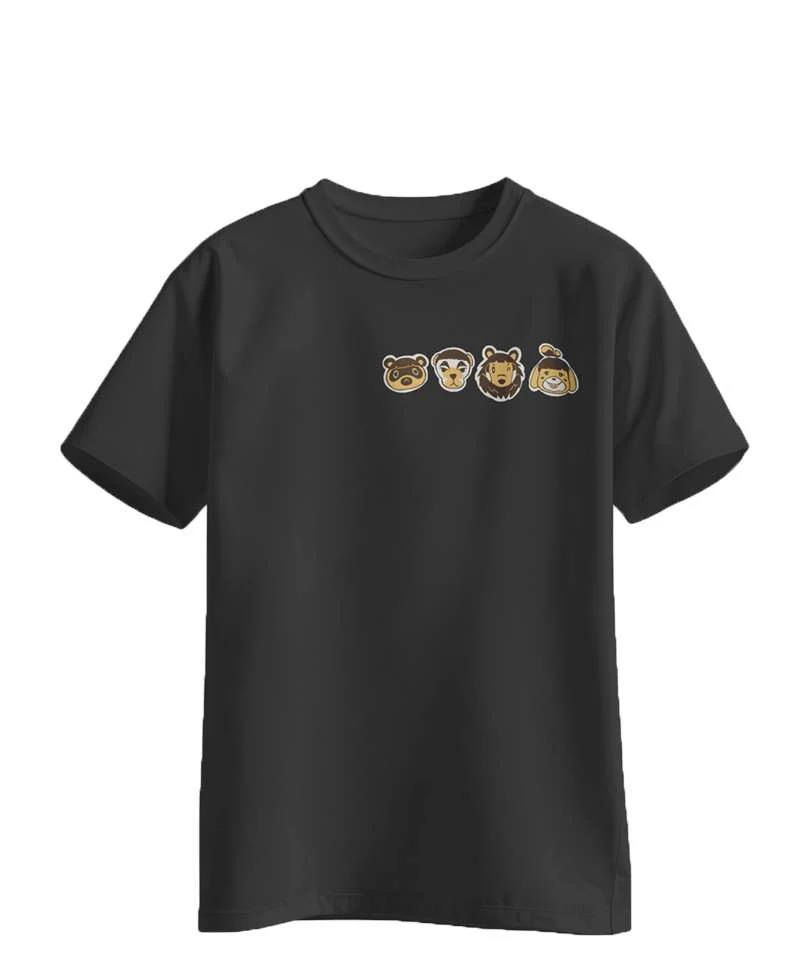 T-Shirt Donna Animal Crossing Nera - immagine 2
