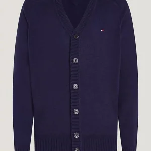 Tommy Hilfiger Maglia Uomo Multi Htr Merino Cardigan Tommy Hilfiger Maglia Uomo Multi Htr Merino Cardigan