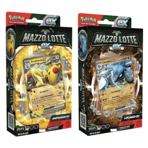 Pokemon Mazzo Lotte – Lucario-EX e Ampharos-EX Pokemon Mazzo Lotte – Lucario-EX e Ampharos-EX