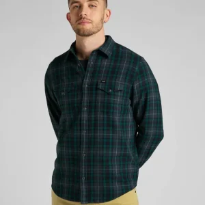 Lee Camicia Uomo Clean Reg Western Lee Camicia Uomo Clean Reg Western