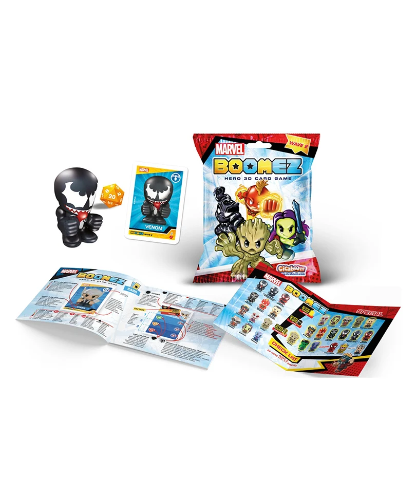 Marvel Boomez Hero 3D Card Game - Wave 2 - immagine 2