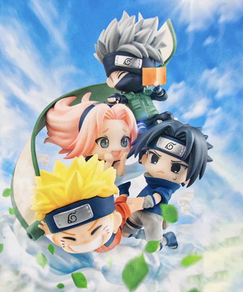 Naruto Shippuden FigUnity – Team 7 Mini Statue 13 cm (with gift) - immagine 2