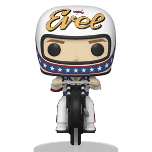 Evel Knievel on Motorcycle