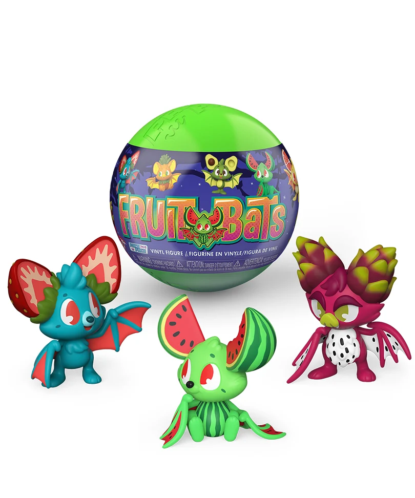 Paka Paka Fruit Bats Mistery Box Figure