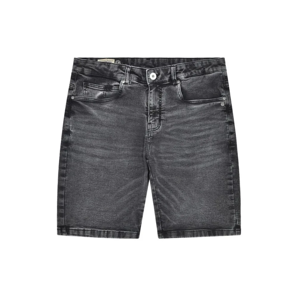 Bermuda In Denim Elasticizzato Uomo