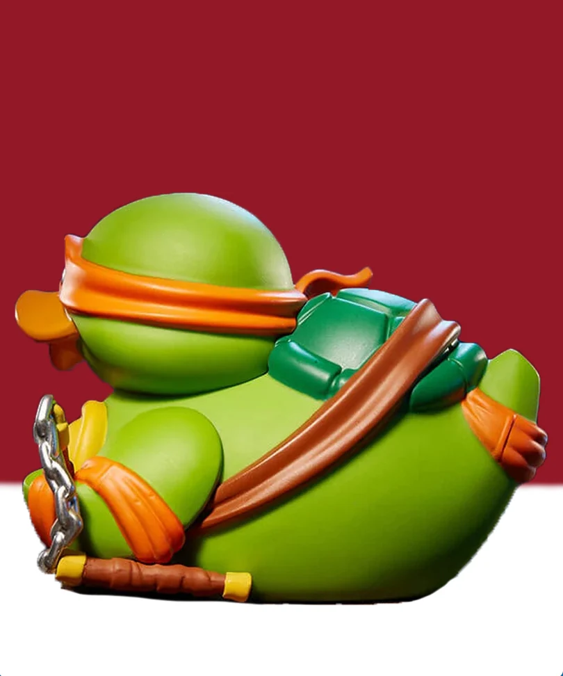 Teenage Mutant Ninja Turtles Michaelangelo TUBBZ Cosplaying Duck Collectable - immagine 2
