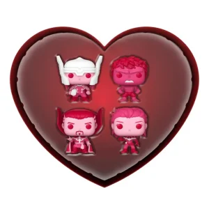 Thor / Hulk / Doctor Strange / Captain Marvel 4-Pack Marvel Valentine Mystery Minis